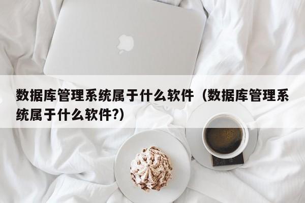 数据库管理系统属于什么软件(数据库管理系统属于什么软件?)