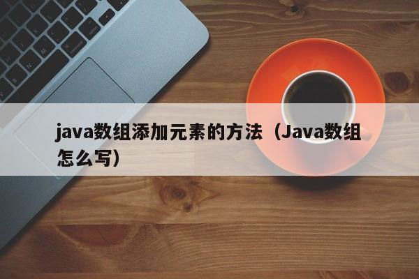 java数组添加元素的方法(Java数组怎么写)