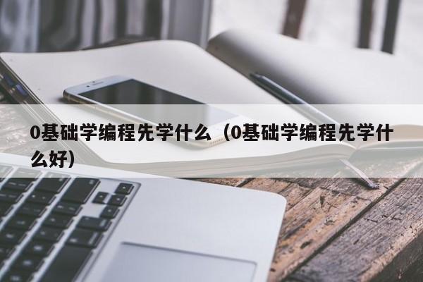 0基础学编程先学什么(0基础学编程先学什么好)