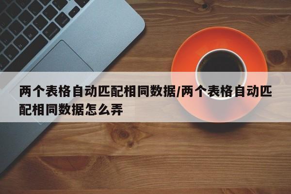 两个表格自动匹配相同数据/两个表格自动匹配相同数据怎么弄