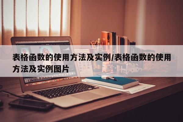 表格函数的使用方法及实例/表格函数的使用方法及实例图片