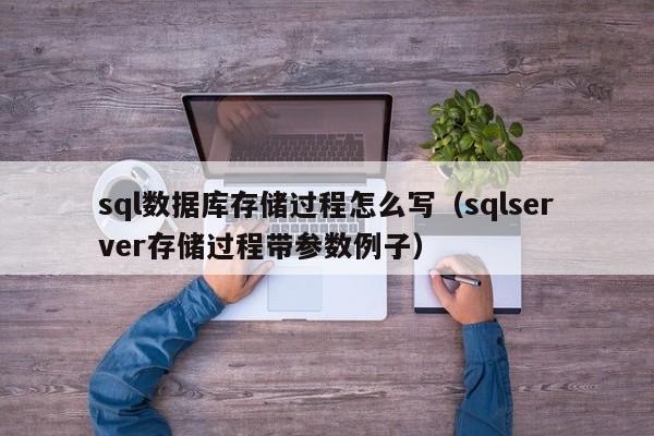 sql数据库存储过程怎么写(sqlserver存储过程带参数例子)