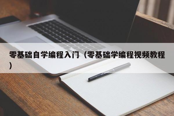 零基础自学编程入门(零基础学编程视频教程)