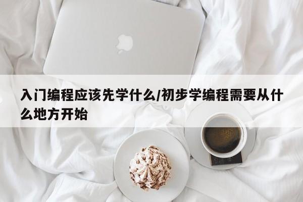 入门编程应该先学什么/初步学编程需要从什么地方开始