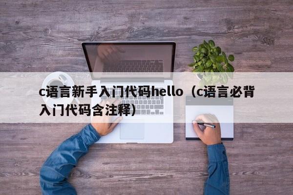 c语言新手入门代码hello(c语言必背入门代码含注释)