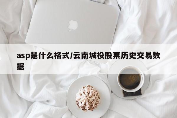 asp是什么格式/云南城投股票历史交易数据