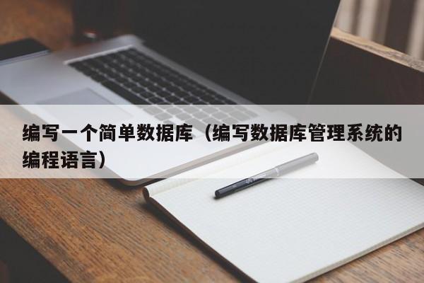编写一个简单数据库(编写数据库管理系统的编程语言)