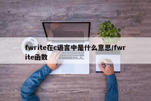 fwrite在c语言中是什么意思/fwrite函数
