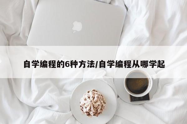 自学编程的6种方法/自学编程从哪学起