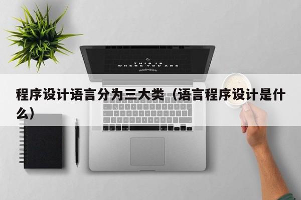 程序设计语言分为三大类(语言程序设计是什么)