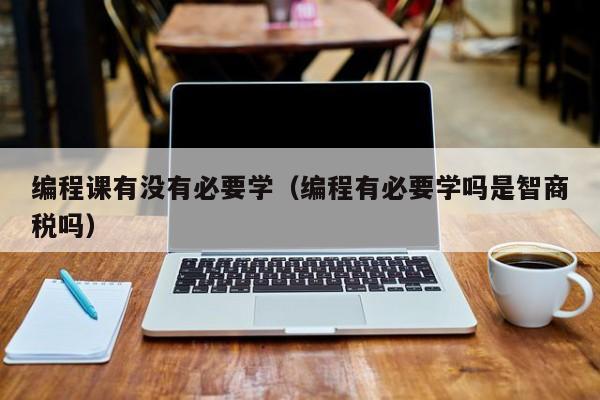 编程课有没有必要学(编程有必要学吗是智商税吗)