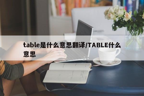 table是什么意思翻译/TABLE什么意思