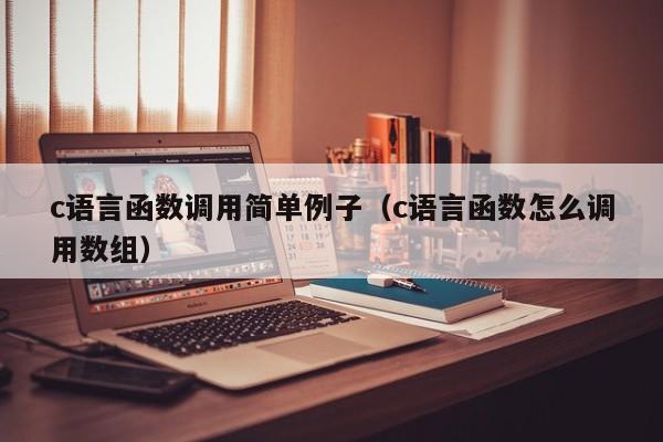 c语言函数调用简单例子(c语言函数怎么调用数组)